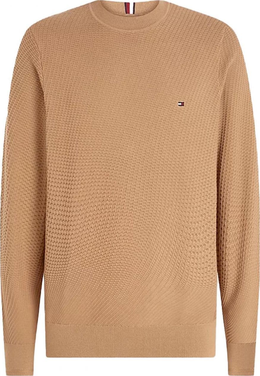 Tommy Hilfiger  - Rectangular Structure Crew Nk MW0MW33131 GWJ – BROWN