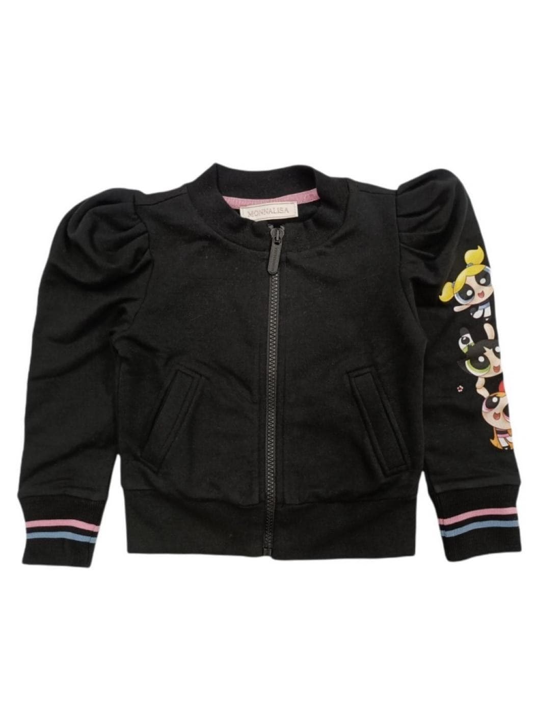 MONNALISA Monnalisa - Felpa Nera 0050 198805RA 8018 – BLACK