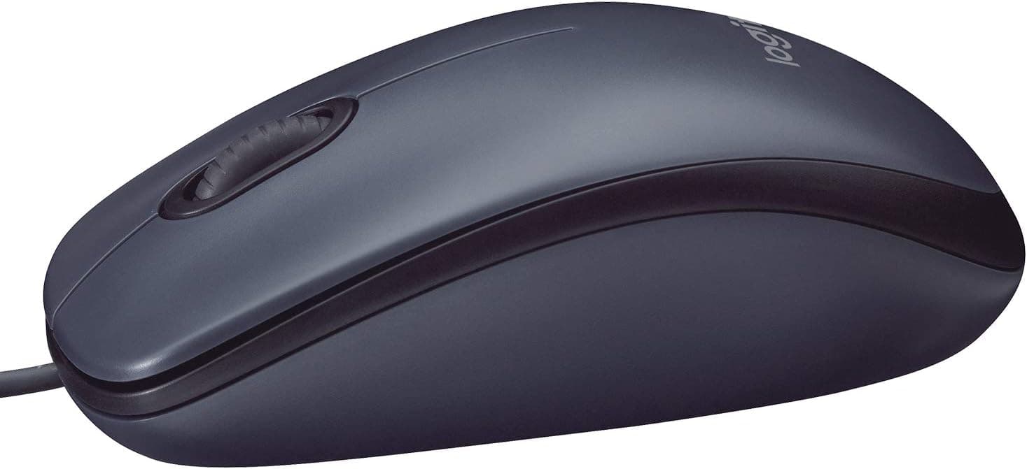 Logitech Mouse M90 USB 1000 DPI 910-001793 - PC/Mac/Laptop - 2