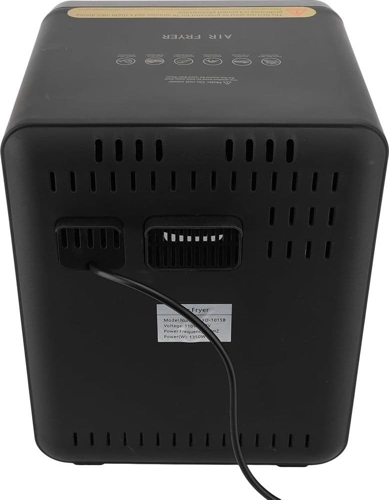 FRIGGITRICE AD ARIA ELETTRICA 15LT FINESTRA FORNELLO MULTIFUNZIONALE CONTROLLO TEMPERATURA - 9