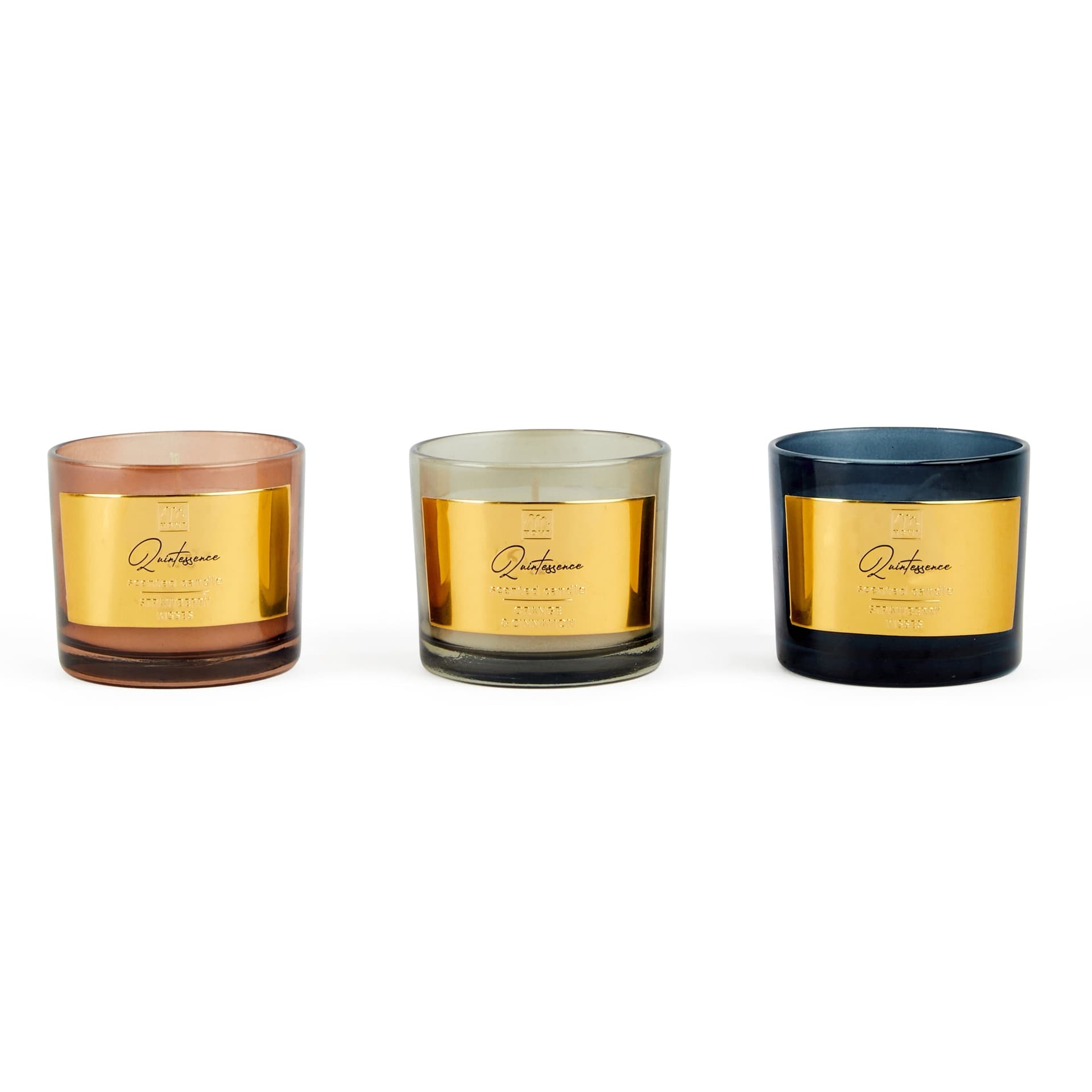 Candela profumata con confezione in vetro decorazioni e profumazione per ambienti in Diffusori di oli essenziali Decor Space - Altamura, commercioVirtuoso.it