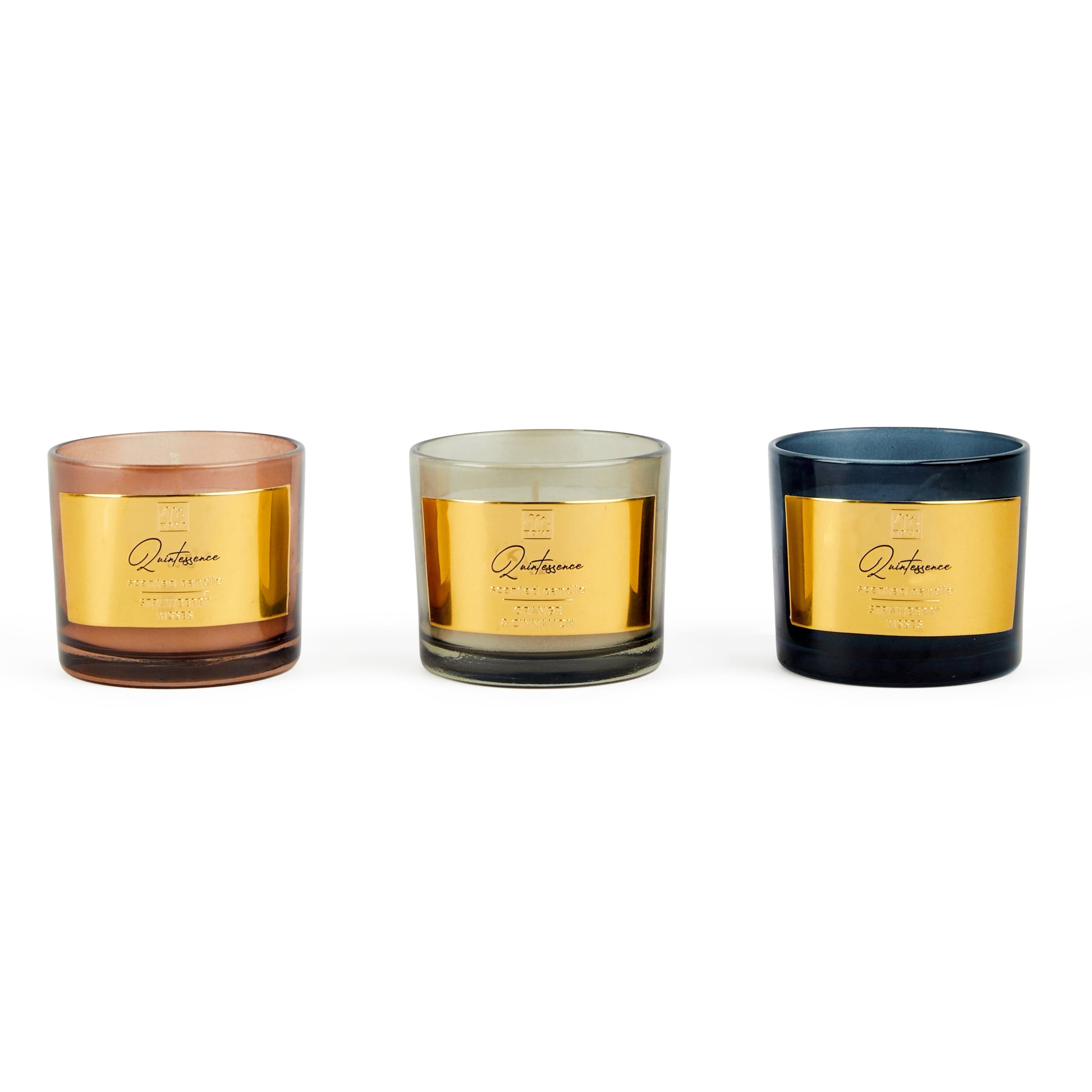 Candela profumata con confezione in vetro decorazioni e profumazione per ambienti in Diffusori di oli essenziali Decor Space - Altamura, commercioVirtuoso.it
