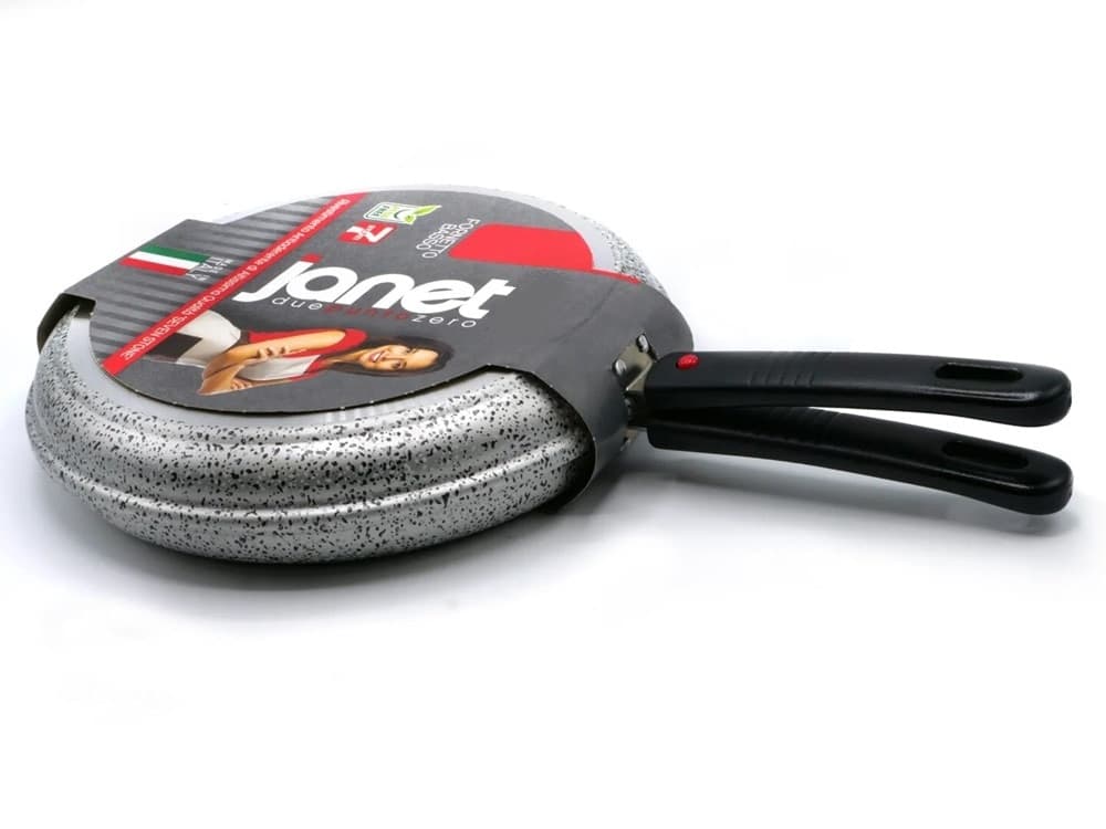 PADELLA FORNETTO BASSO ANTIADERENTE Ø28CM 7 STRATI PFOA FREE CON MANICI ESTRAIBILI 037852M - 5
