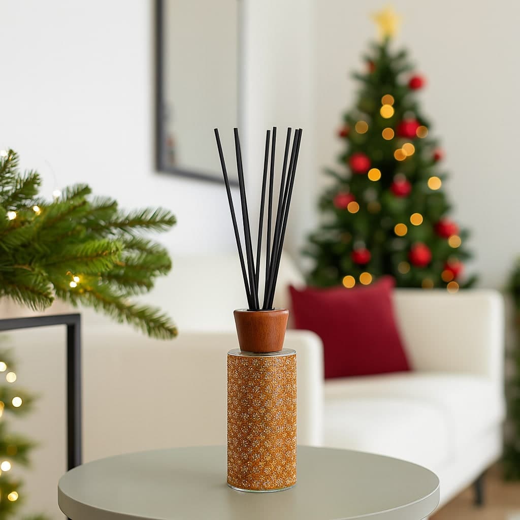 Diffusore di essenza con strass in vetro decorazione e profumazione per ambienti in Diffusori di oli essenziali Decor Space - Altamura, commercioVirtuoso.it