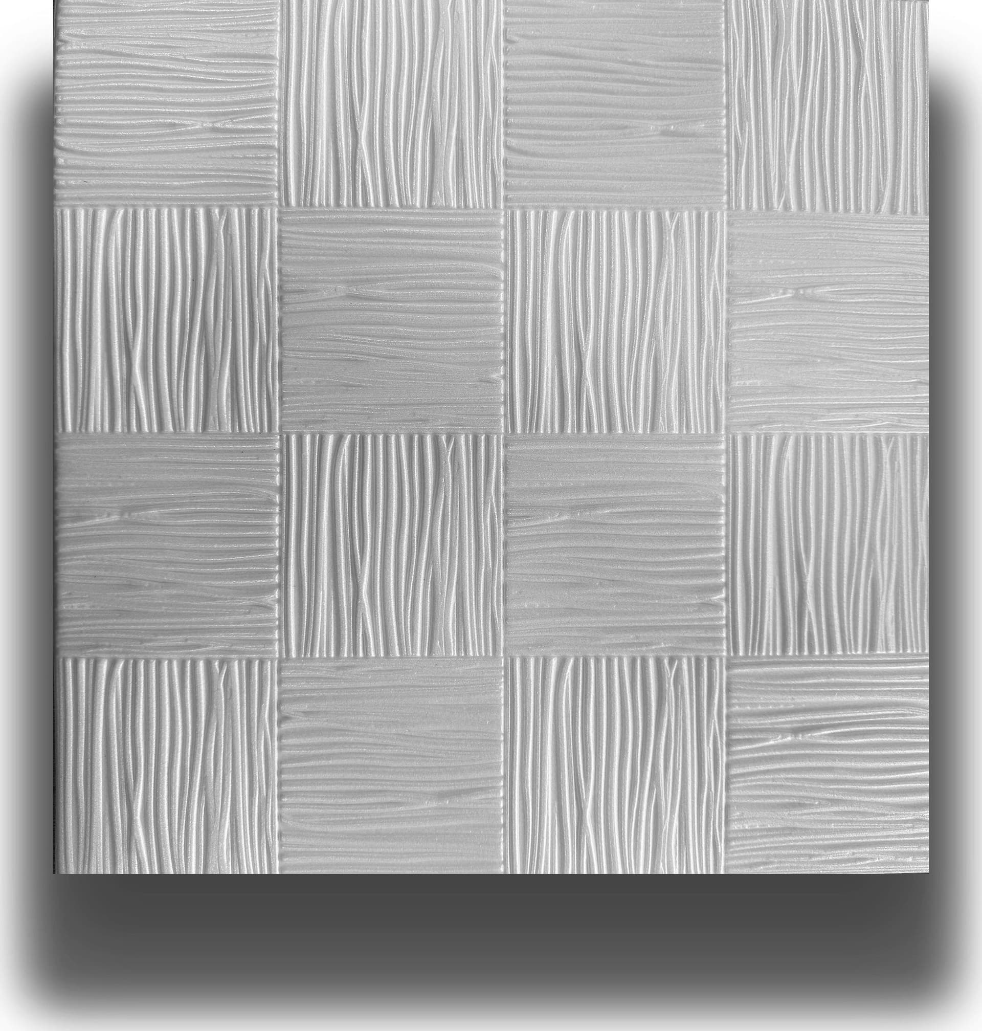 10 o 20mq (40 oppure 80 pezzi) di pannello decorativo 3D a soffitto in EPS isolante 50x50cm TERRA - 5