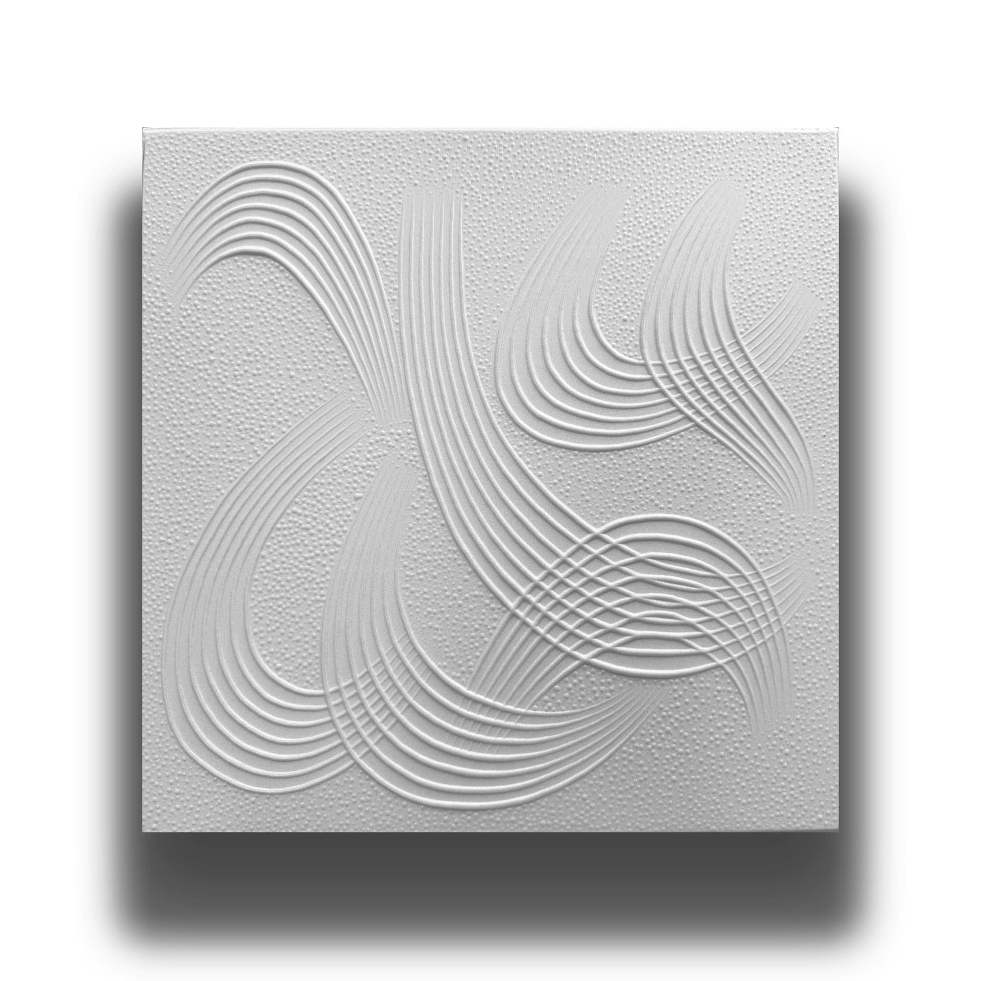 10 o 20mq (40 oppure 80 pezzi) di pannello decorativo 3D a soffitto in EPS isolante 50x50cm MIRAZ - 4