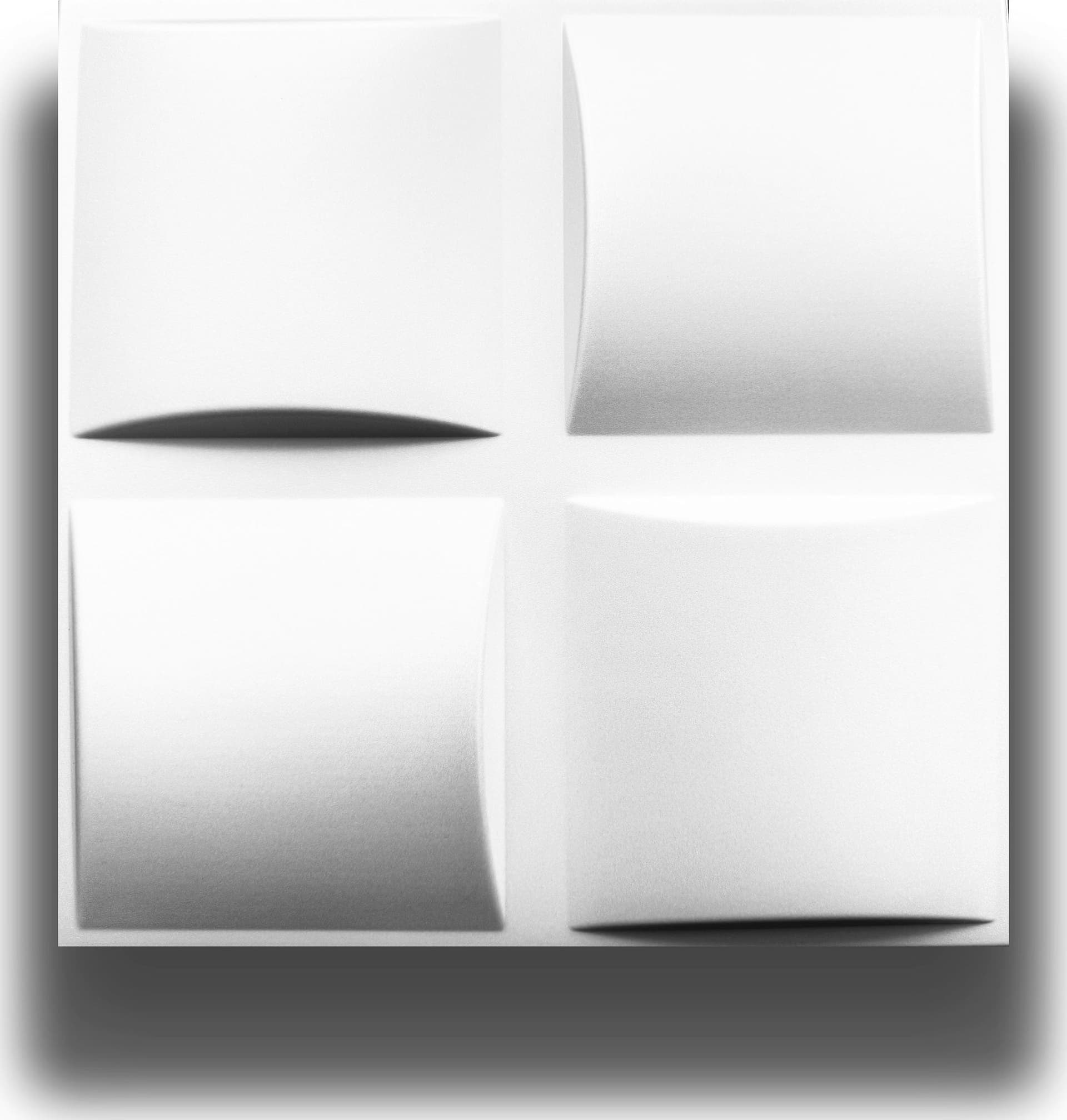 10 o 20mq (40 oppure 80 pezzi) di pannello decorativo 3D a soffitto in EPS isolante 50x50cm DOMINO - Eternal Parquet