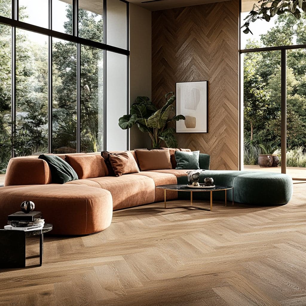 TAAC! La Spina Italiana SPC in Polvere di Pietra ULTRAREAL Fast-click 6,5mm (sp.5+1,5)  750x150mm AZHA - Eternal Parquet