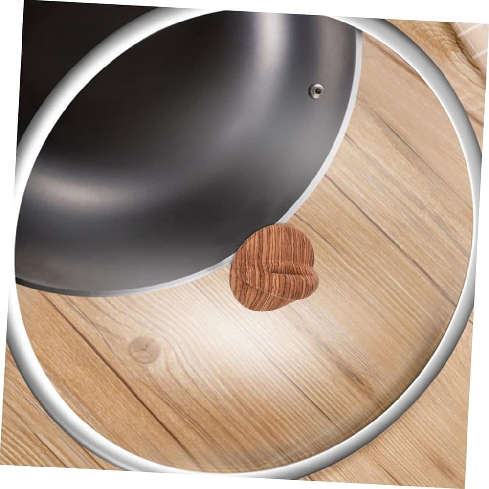 POMELLO MANOPOLA RICAMBIO PER COPERCHIO RESISTENTE AL CALORE Ø7CM EFFETTO LEGNO 607416 - 7
