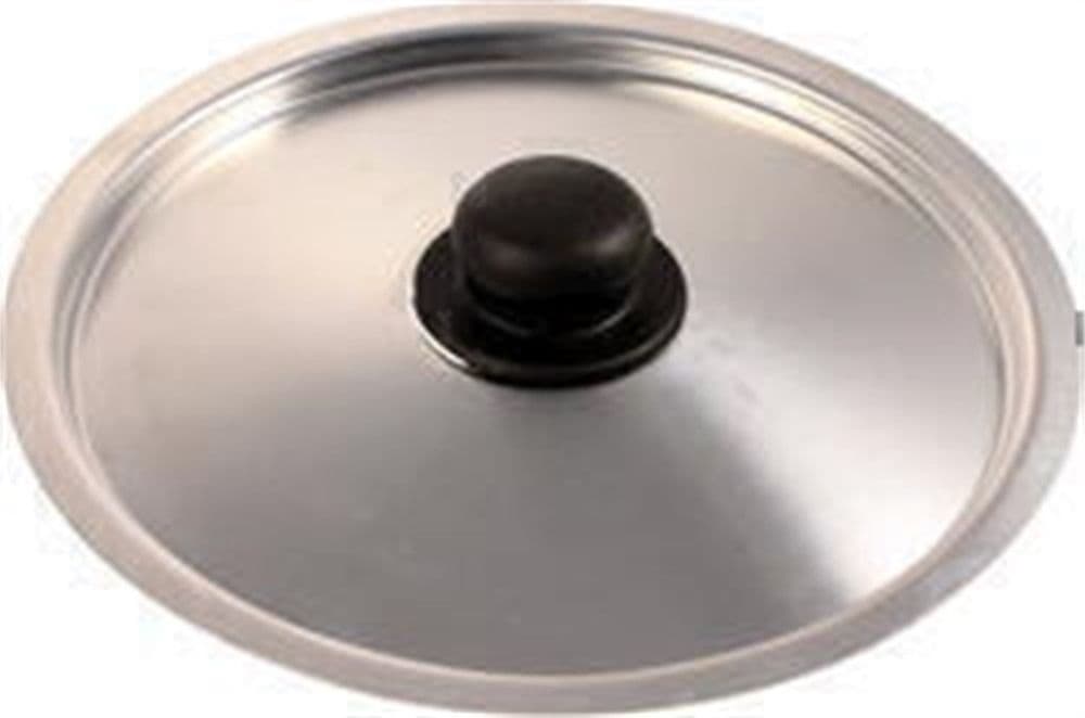 COPERCHIO IN ALLUMINIO TONDO Ø16-18-38-40-42CM PER PADELLE PENTOLE CASSERUOLE TEGAMI - 8