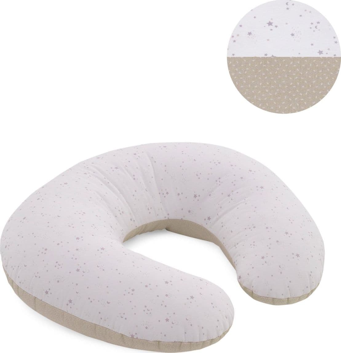 Cuscino Allattamento Cambrass Piccolo 53X45X10 CM – Beige