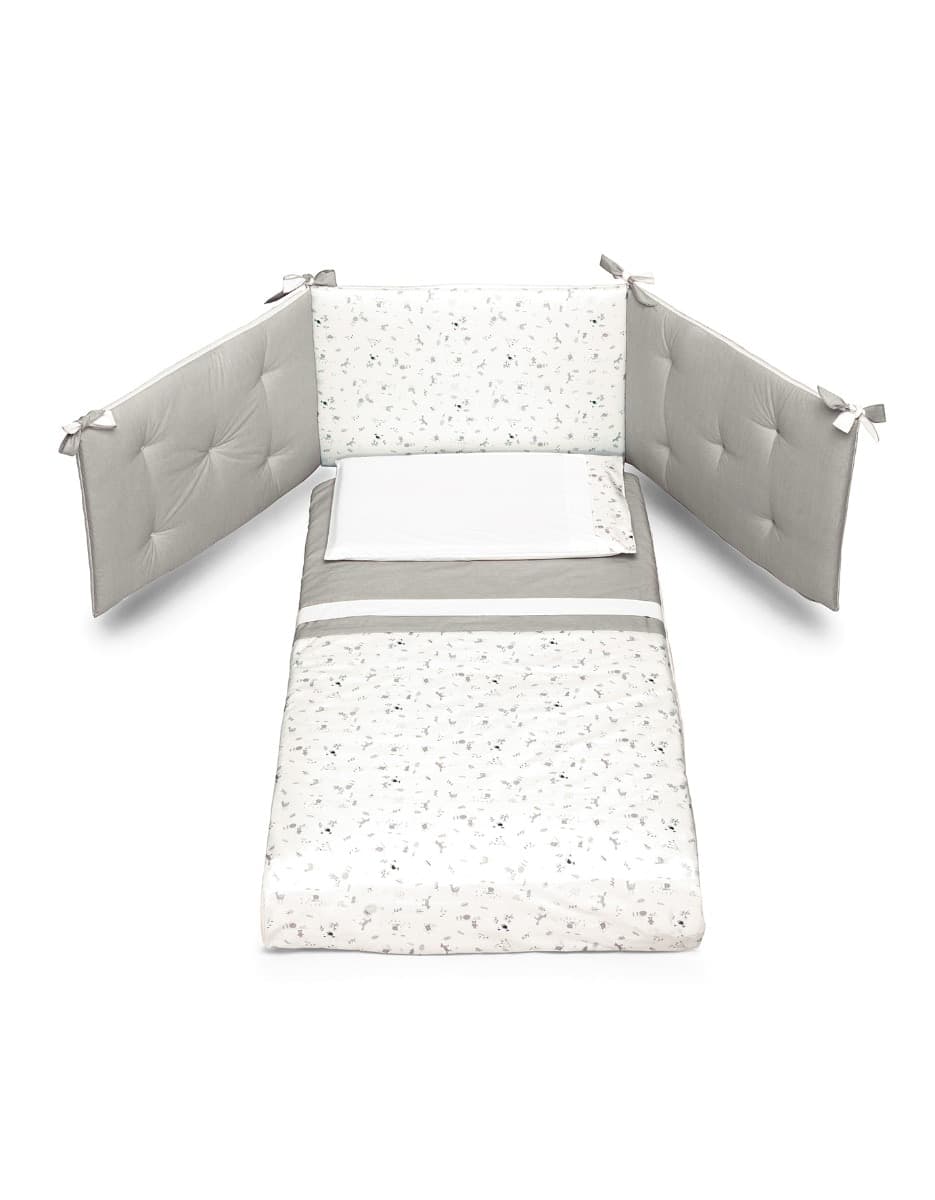 Corredo Tessile 3PZ Cuoricini Oslo – Tortora