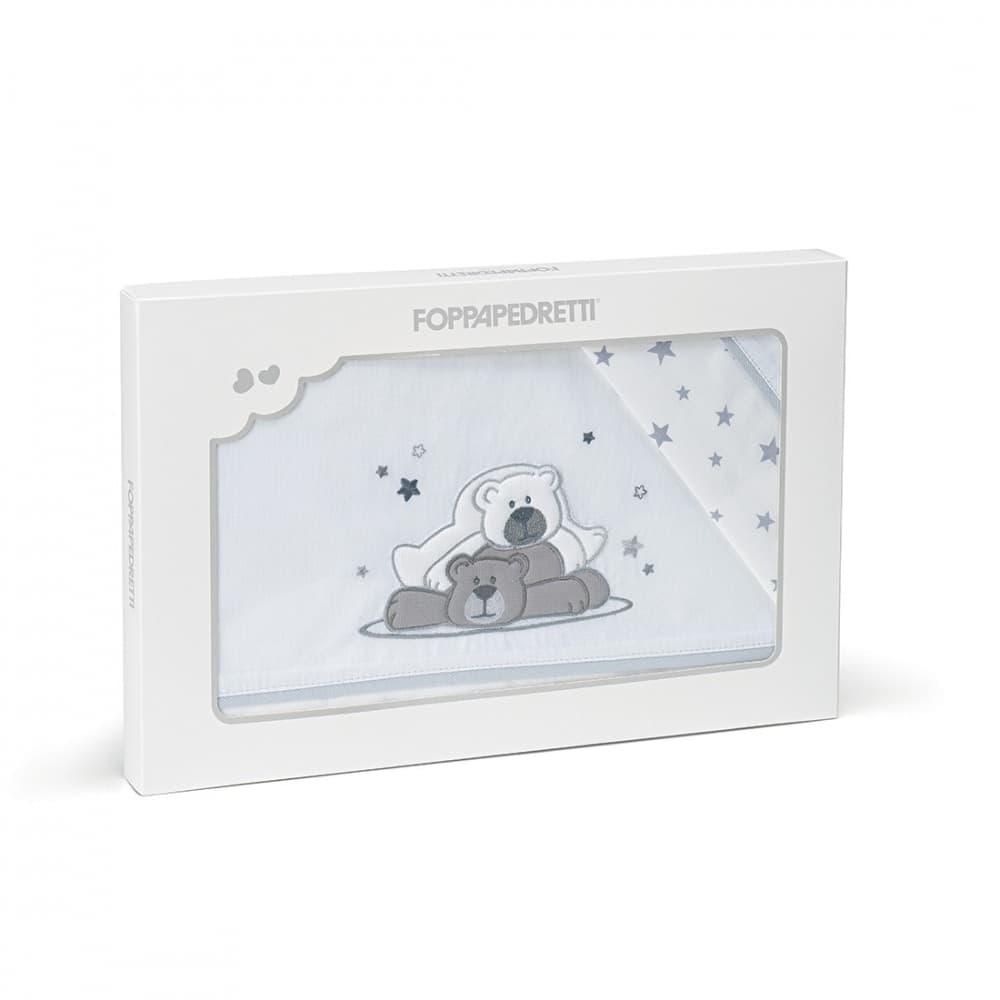 Completo Lenzuolino FOPPAPEDRETTI DolceStella – Bianco