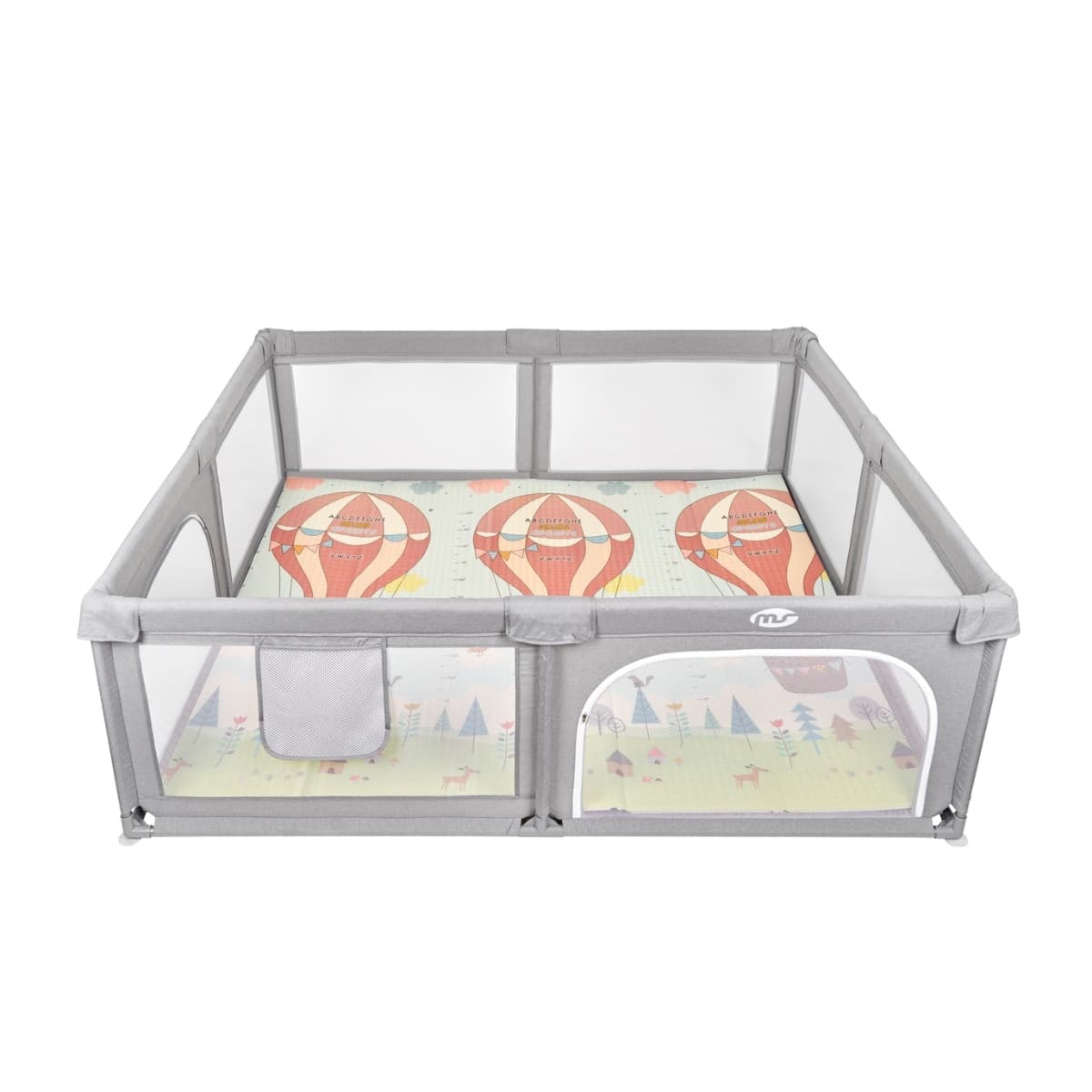 Box XXL + Tappeto da Gioco MS Fancy 180X200 – Multicolore
