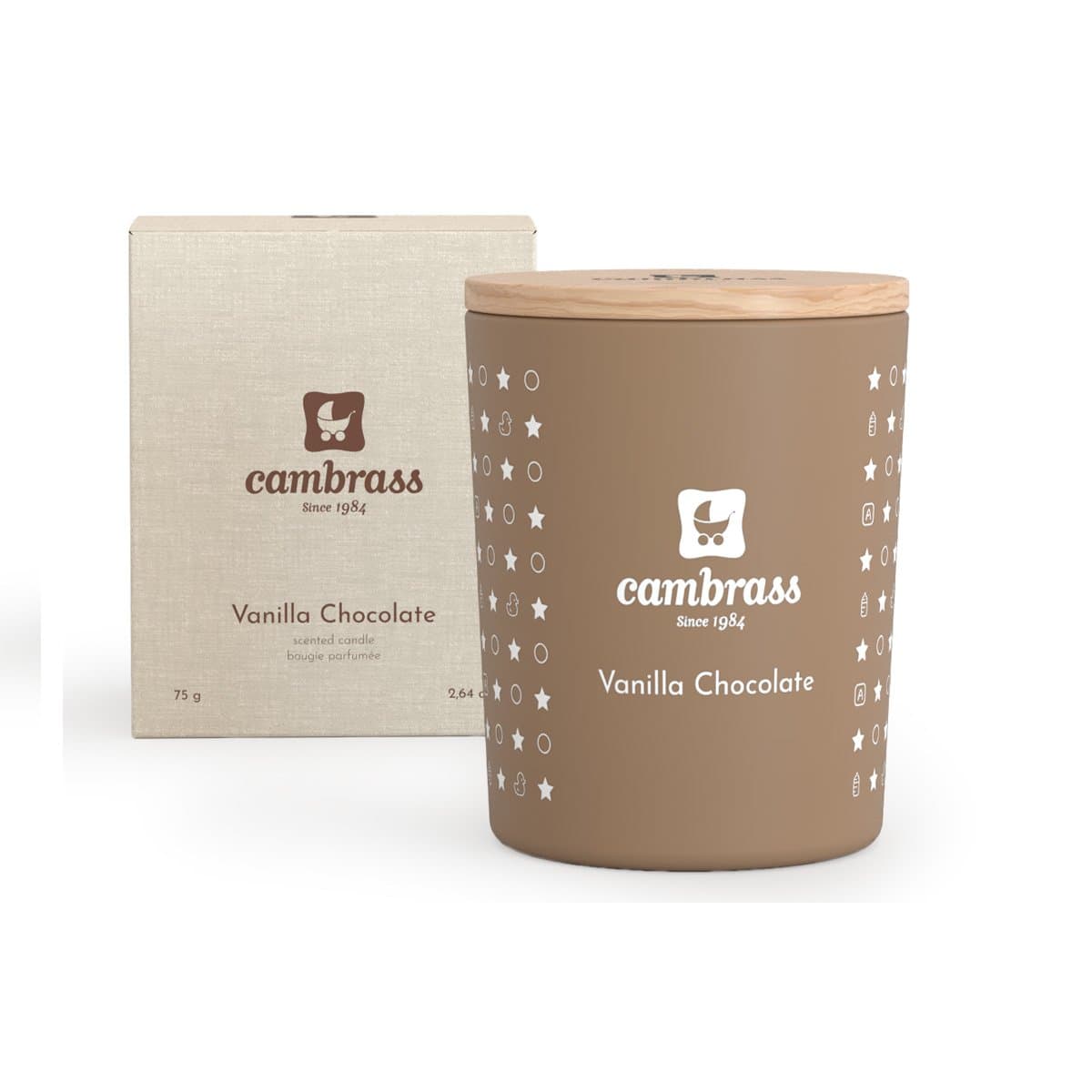 Candela Profumata Cambrass 10 Cl Star Vanilla Chocolate 5.5X5.5X6.5 Cm - 2