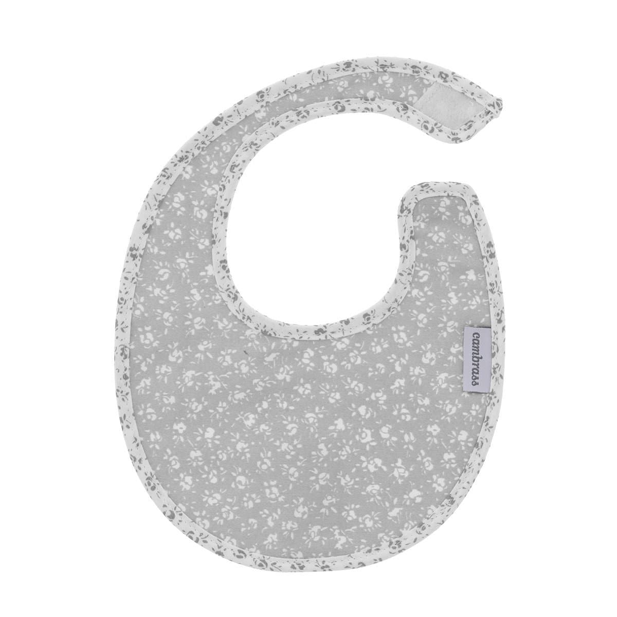 Bavetta Rotonda Cambrass Liberty Velcro - Vari Colori -16x19x1 CM – Grigio