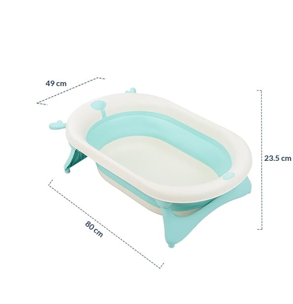 Bagnetto Pieghevole Kikkaboo Foldy – Menta – Kikka Boo
