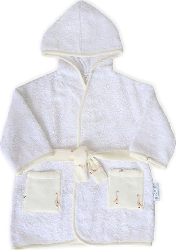 Accappatoio di cotone per bambini Gloop! – Farm, 0-12 mesi