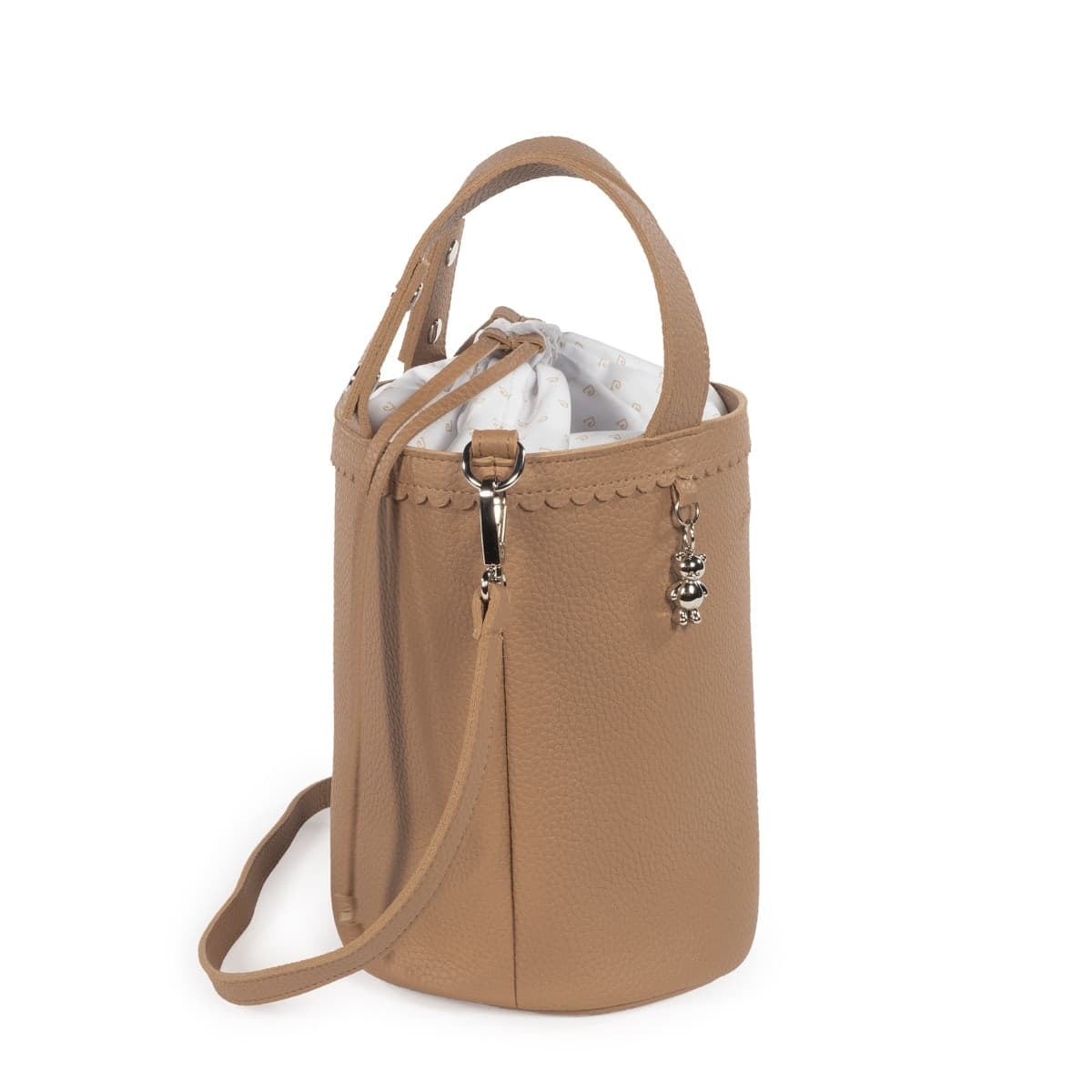 Borsa Bucket Icon Pasito a Pasito – Caramello