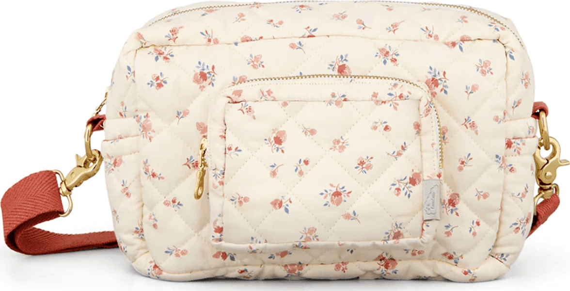 Borsa Fasciatoio Piccola Con Cinghie Per Carrozzina CamCam Copenhagen – White – Cam Cam Copenhagen