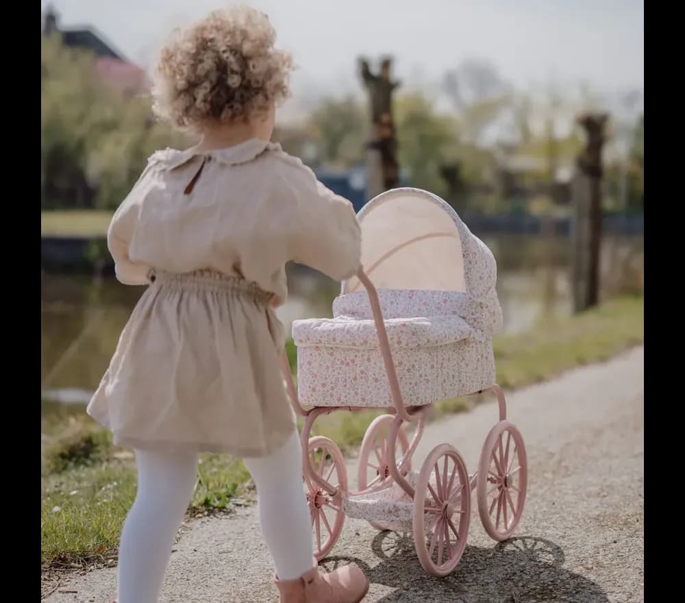 Carrozzina per bambole in metallo Little Dutch - 4