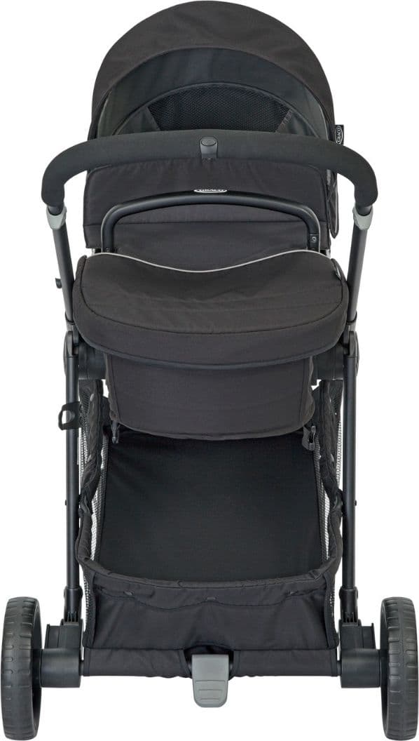 Carrozzina-Passeggino 2 in 1 Graco Transform – Nero