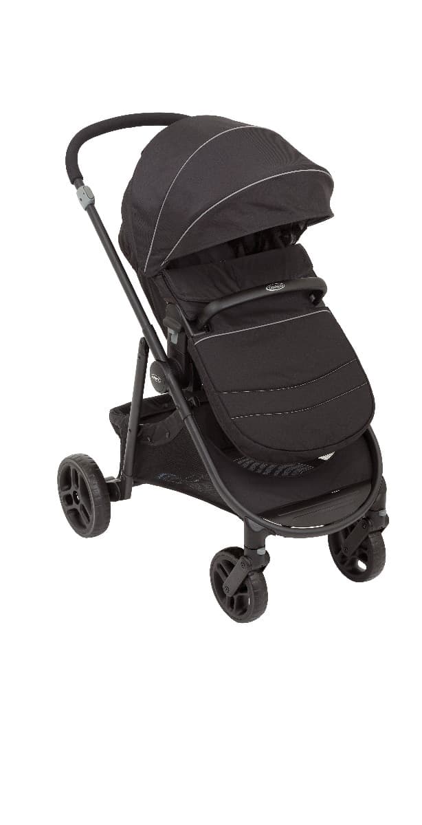 Carrozzina-Passeggino 2 in 1 Graco Transform – Nero