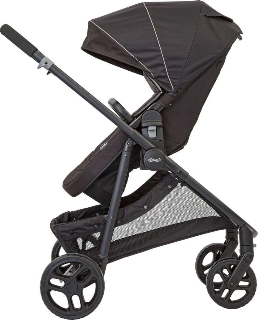 Carrozzina-Passeggino 2 in 1 Graco Transform – Nero