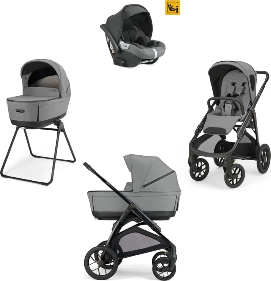 Kit System Quattro Inglesina Aptica XT Darwin Infant – Canyon Grey