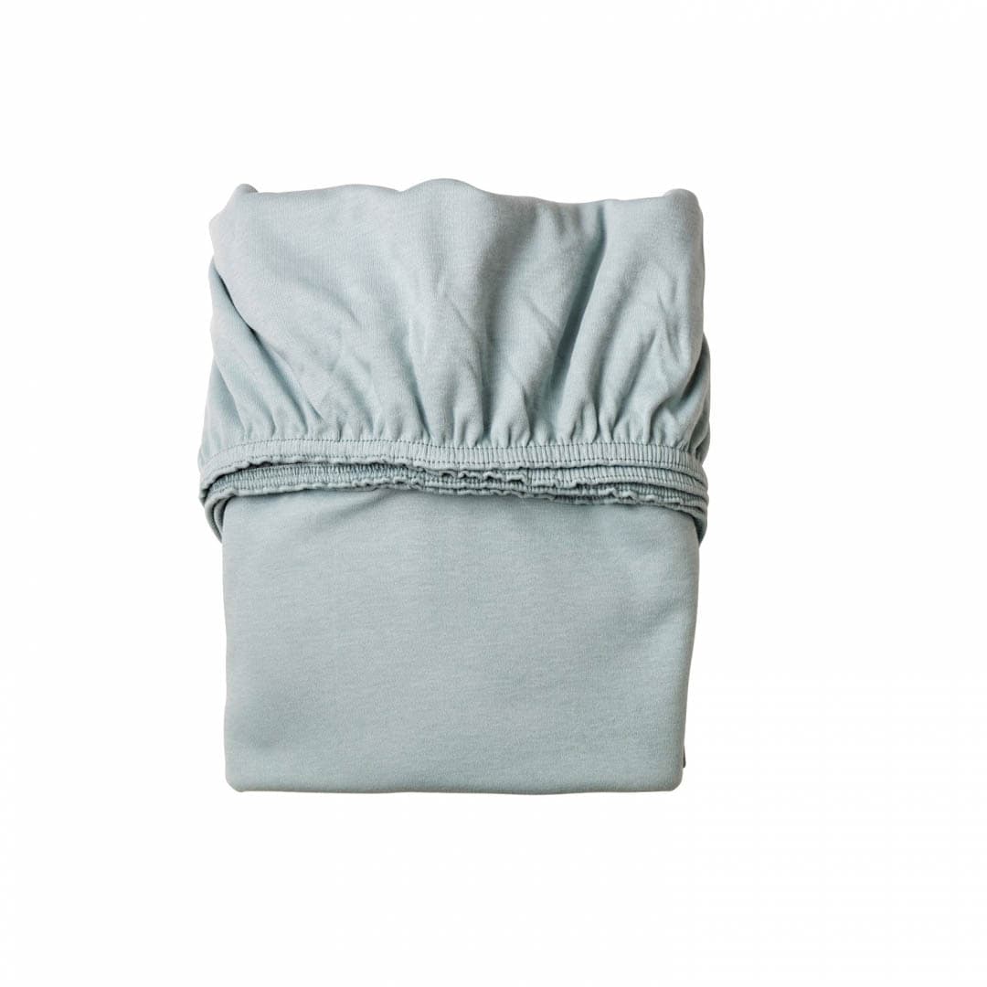 Lenzuola Sotto con Angoli per Letto Baby Leander – Azzurro