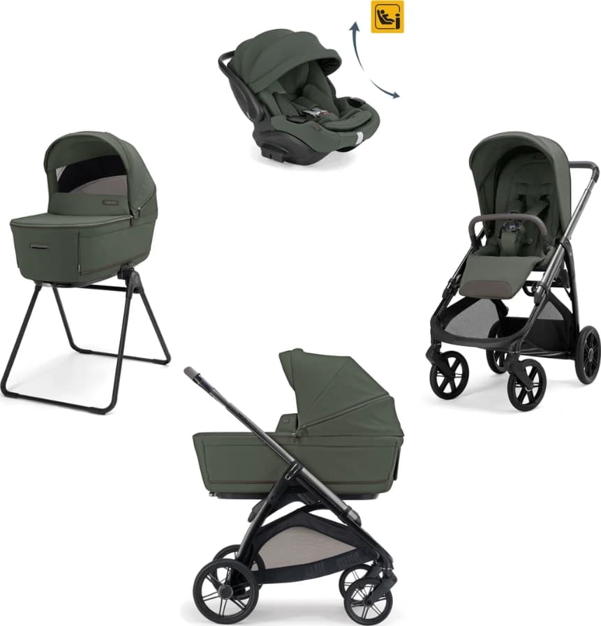 Kit System Quattro Inglesina Aptica Darwin Recline con Borsa Omaggio – Ivy Green
