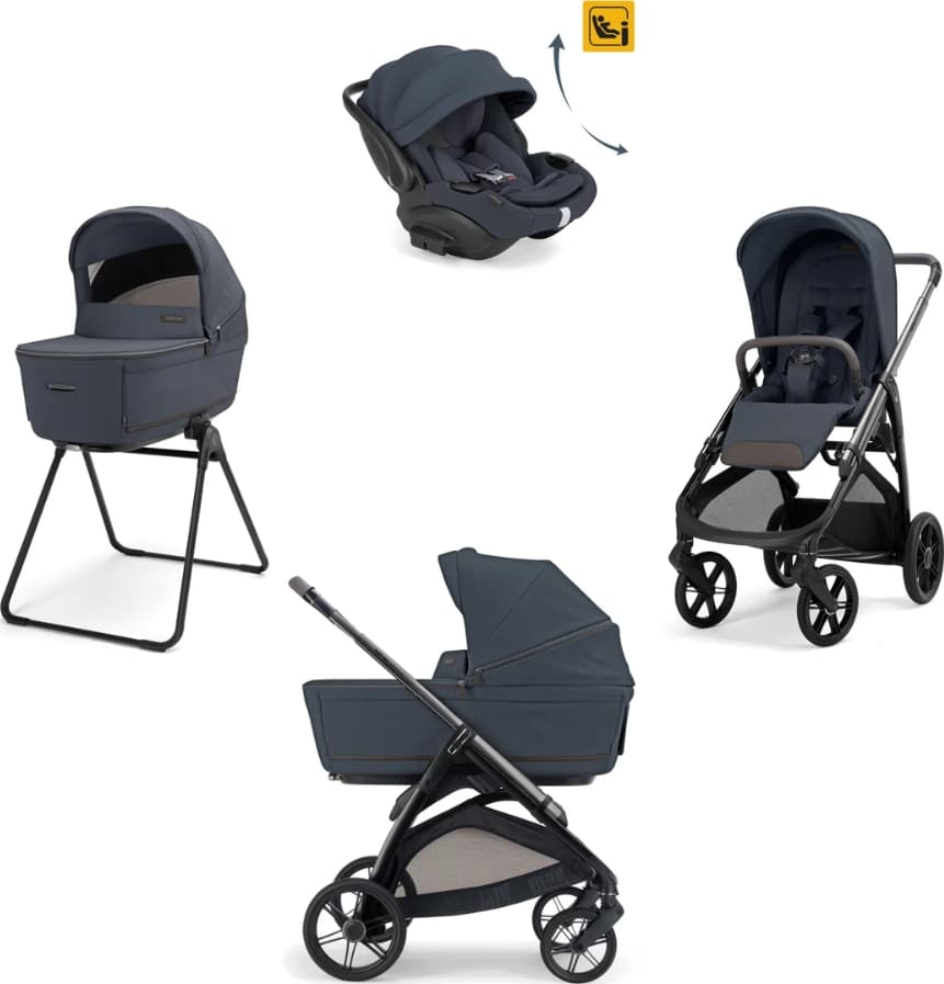 Kit System Quattro Inglesina Aptica Darwin Recline con Borsa Omaggio – Sapphire Blue