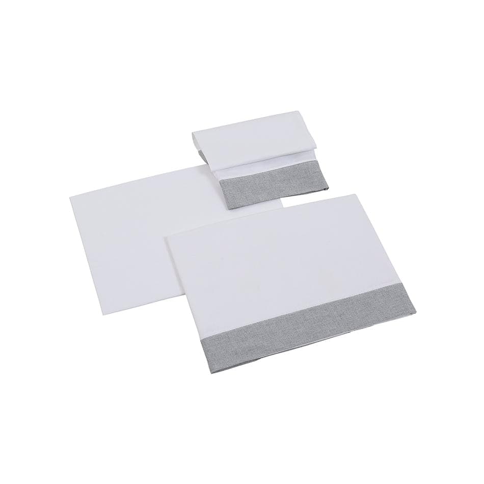 Lenzuola per Miniculla Cocoto Micuna – Grigio