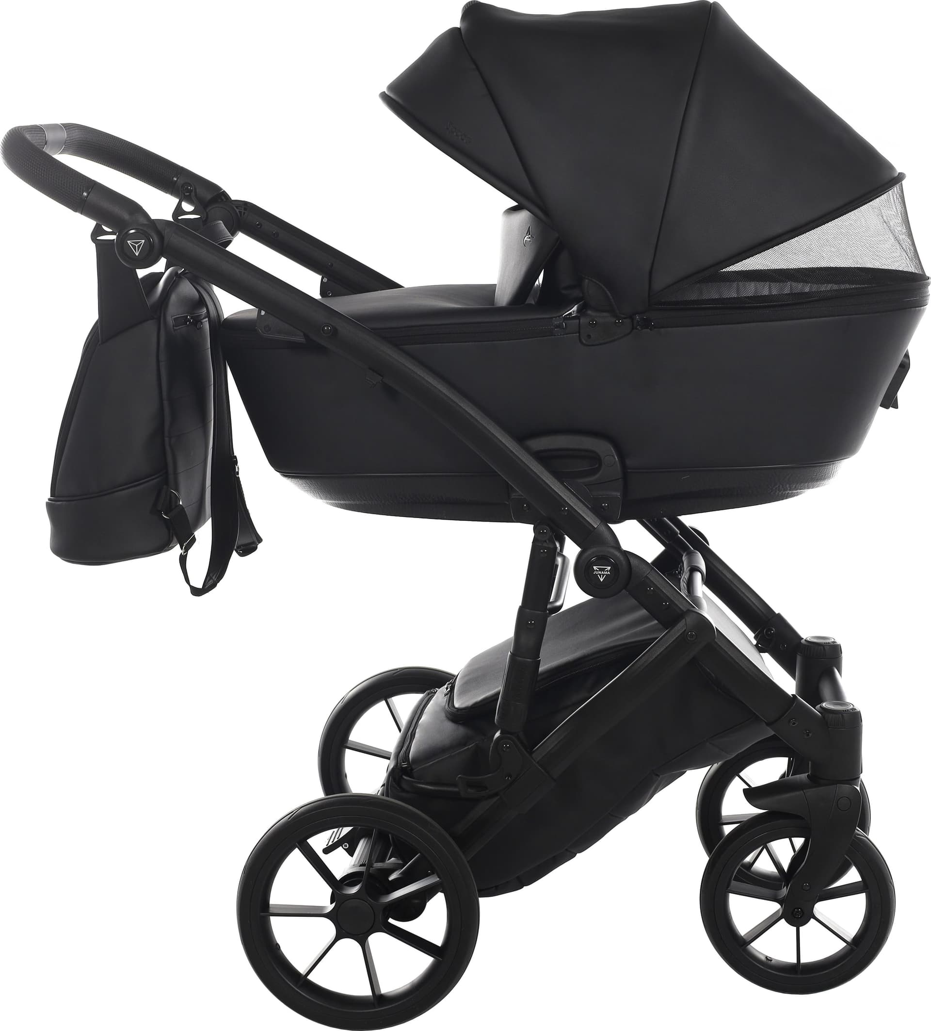 Junama Space Eko V3 2 in 1 Nero Telaio Nero in Scopini e porta scopini La Casa Del Bebè - Napoli, commercioVirtuoso.it