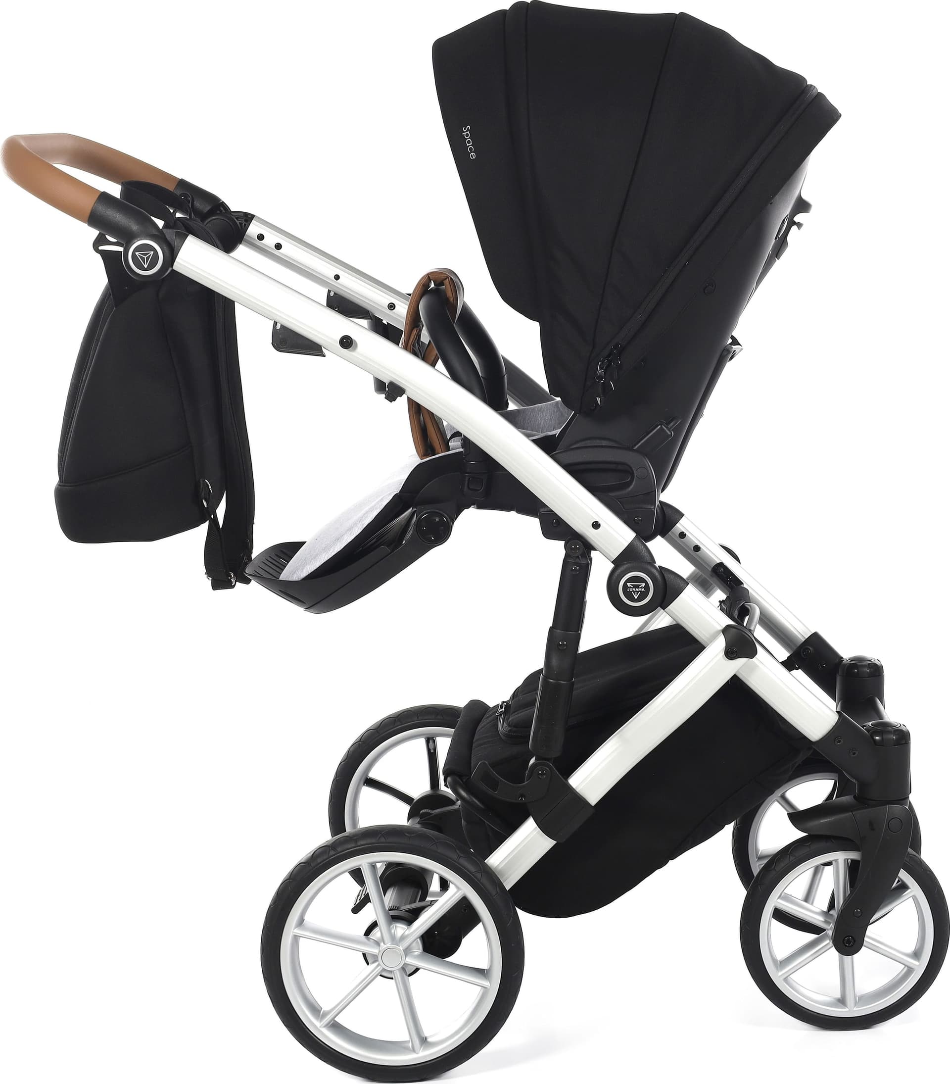 Junama Space V3 2 in 1 Black/Telaio White in Dentifrici La Casa Del Bebè - Napoli, commercioVirtuoso.it