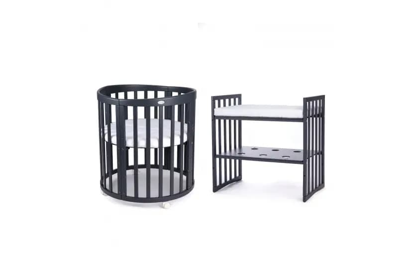 Lettino Ovale 7 In 1 Waldin – Grafite