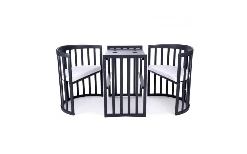 Lettino Ovale 7 In 1 Waldin – Grafite