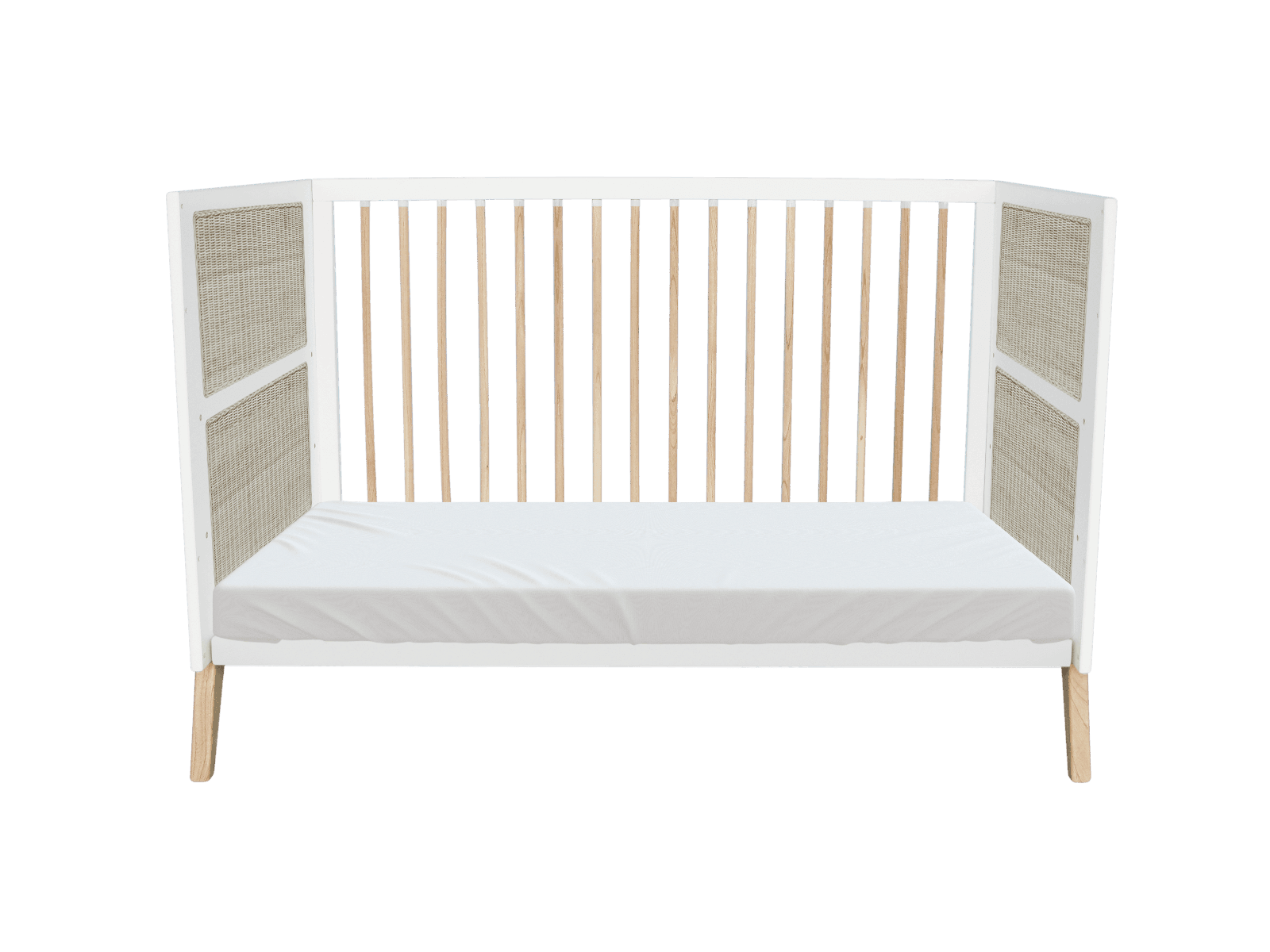 Lettino Theo Bebe Marelia 70x140 cm – Bianco – Théo