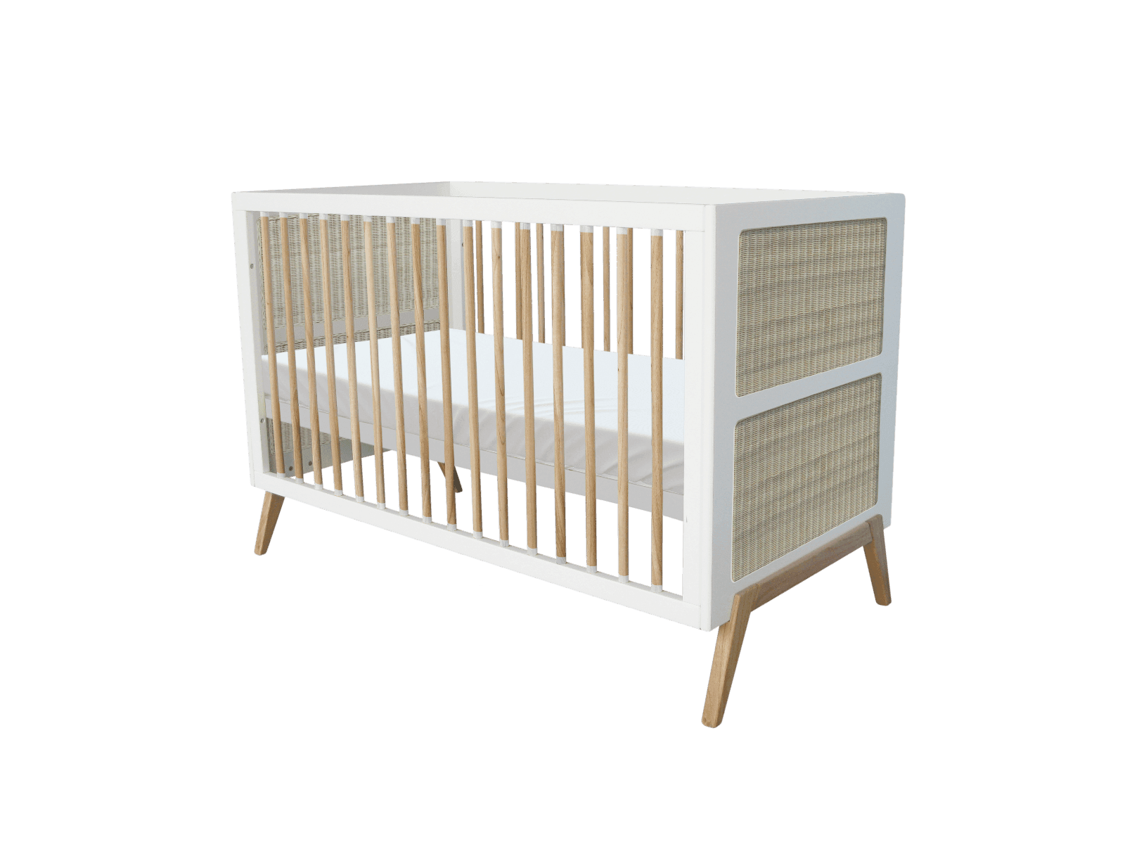 Lettino Theo Bebe Marelia 70x140 cm – Bianco – Théo