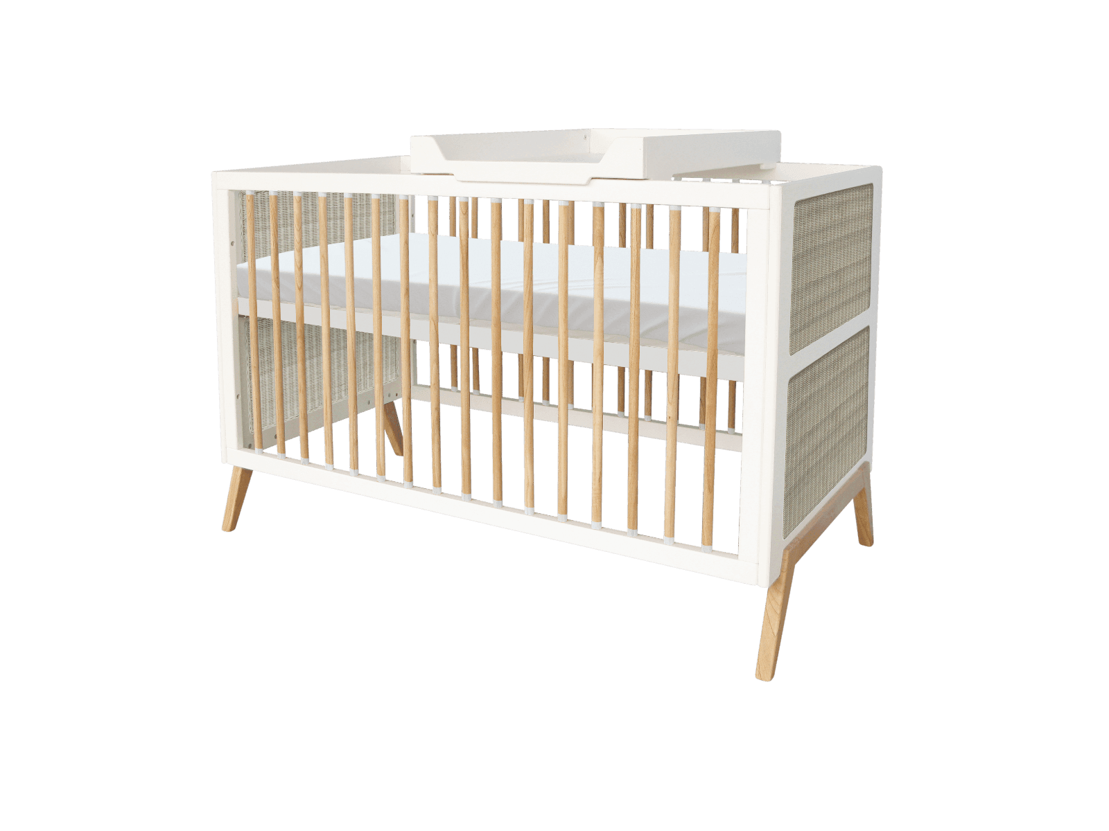 Lettino Theo Bebe Marelia 70x140 cm – Bianco – Théo