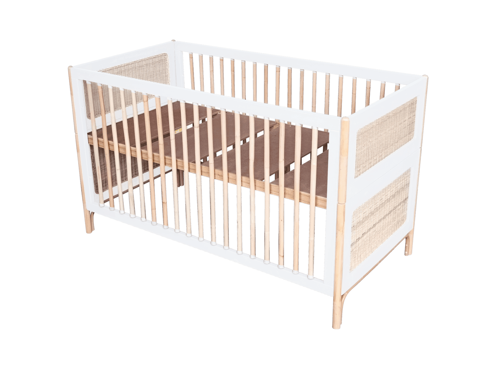 Lettino Theo Bebe Oceania 70x140 cm – Bianco – Théo