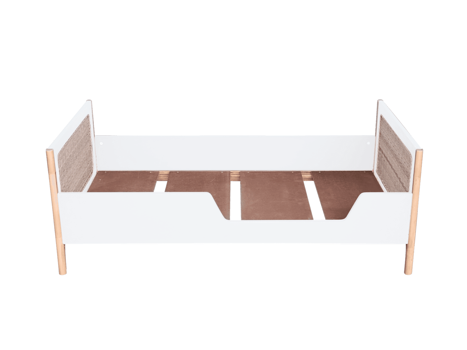 Lettino Theo Bebe Oceania 70x140 cm – Bianco – Théo