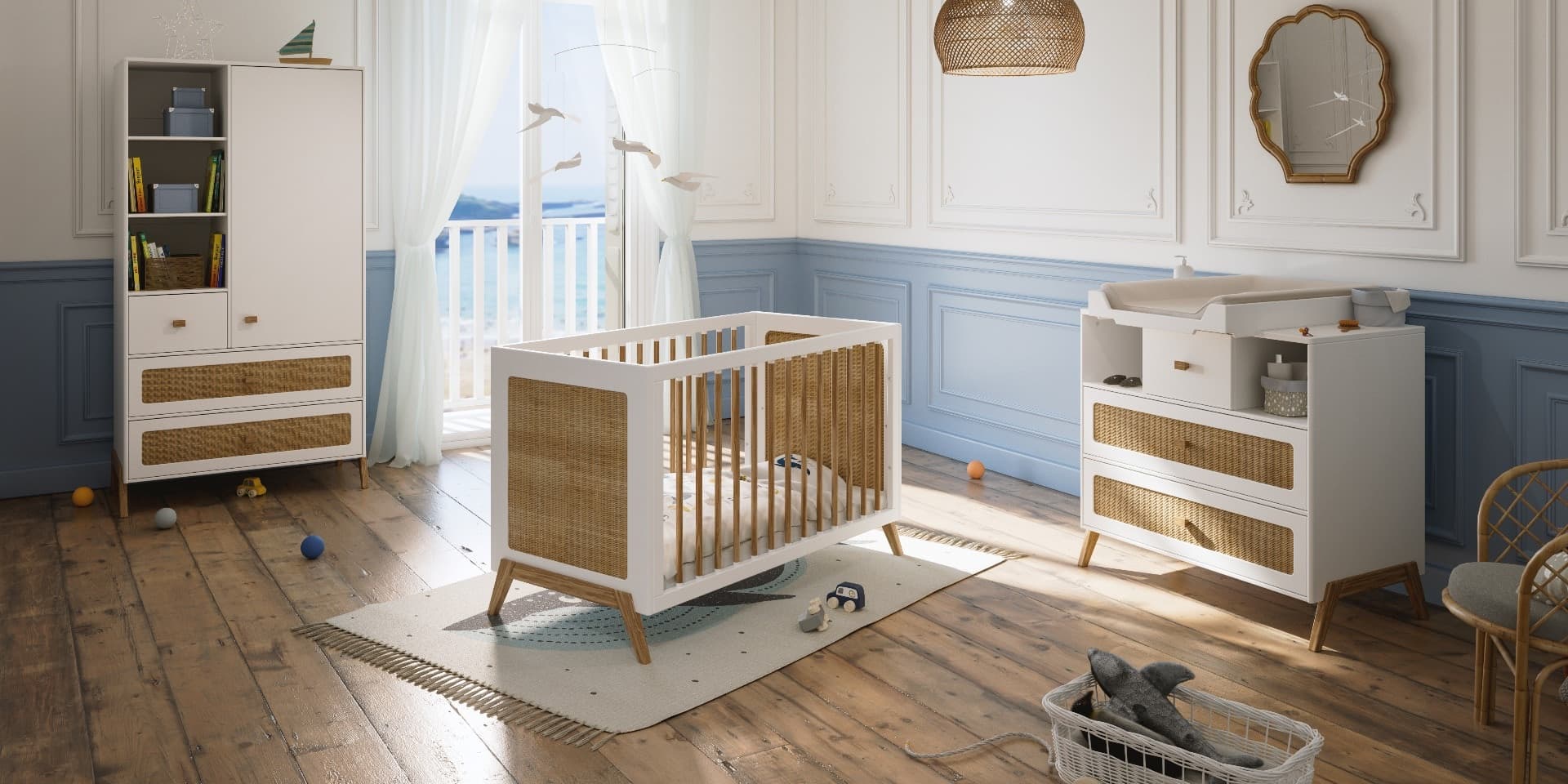 Lettino Theo Bebe Marelia 60x120 cm - 9