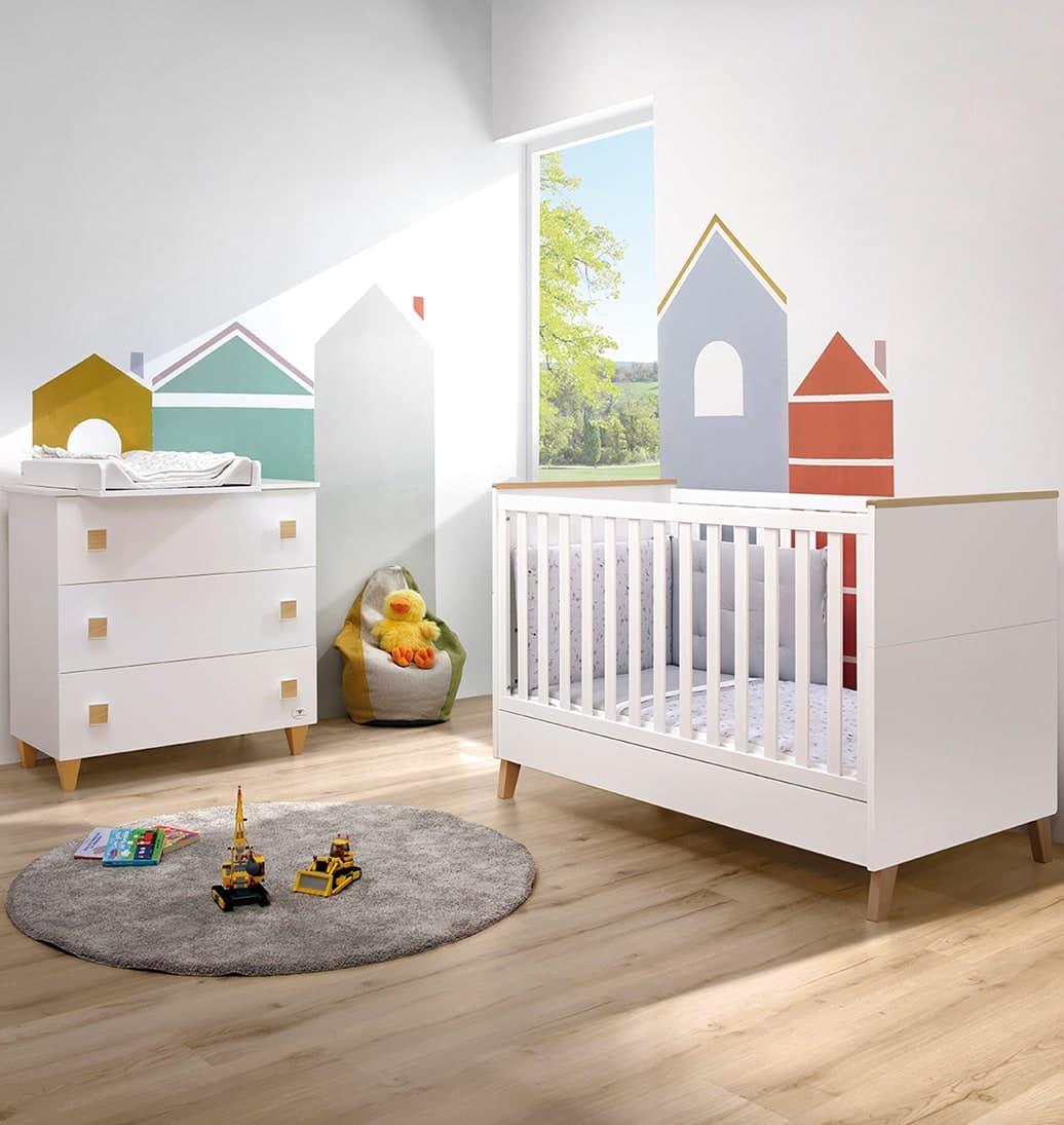 Letto Trasformabile Cuoricini Oslo – Latte