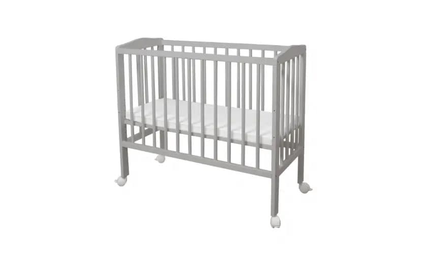 Lettino Laterale 2 In 1 Waldin – Grigio