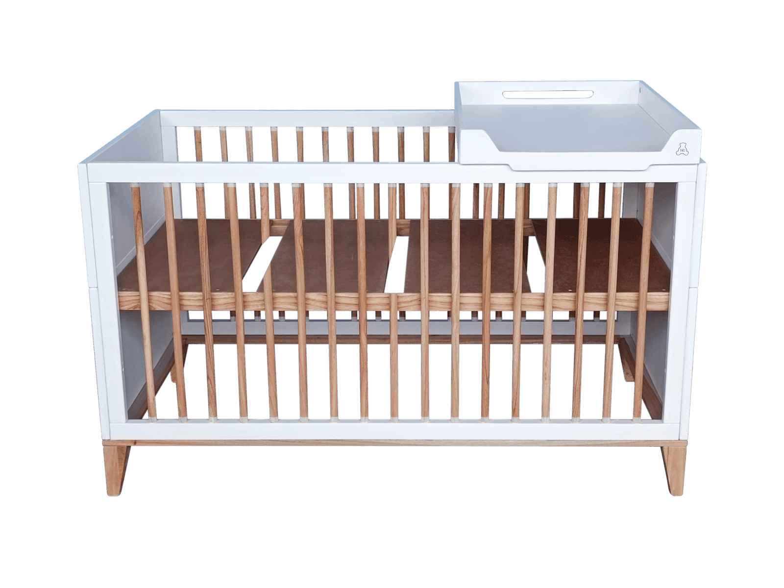 Lettino Theo Bebe Nami 70x140 cm – Bianco – Théo