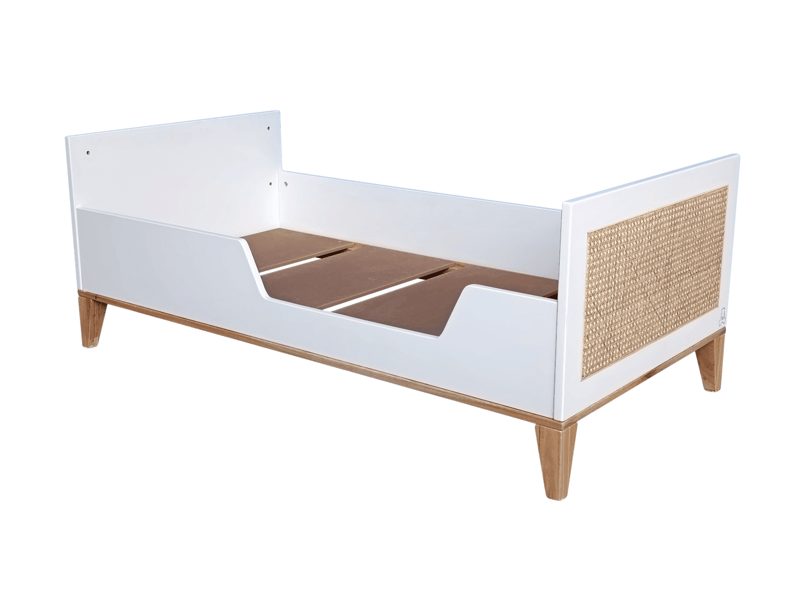 Lettino Theo Bebe Nami 70x140 cm – Bianco – Théo