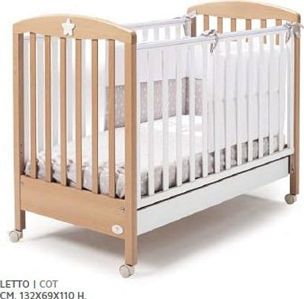 Letto Cuoricini Mio Colors – Naturale