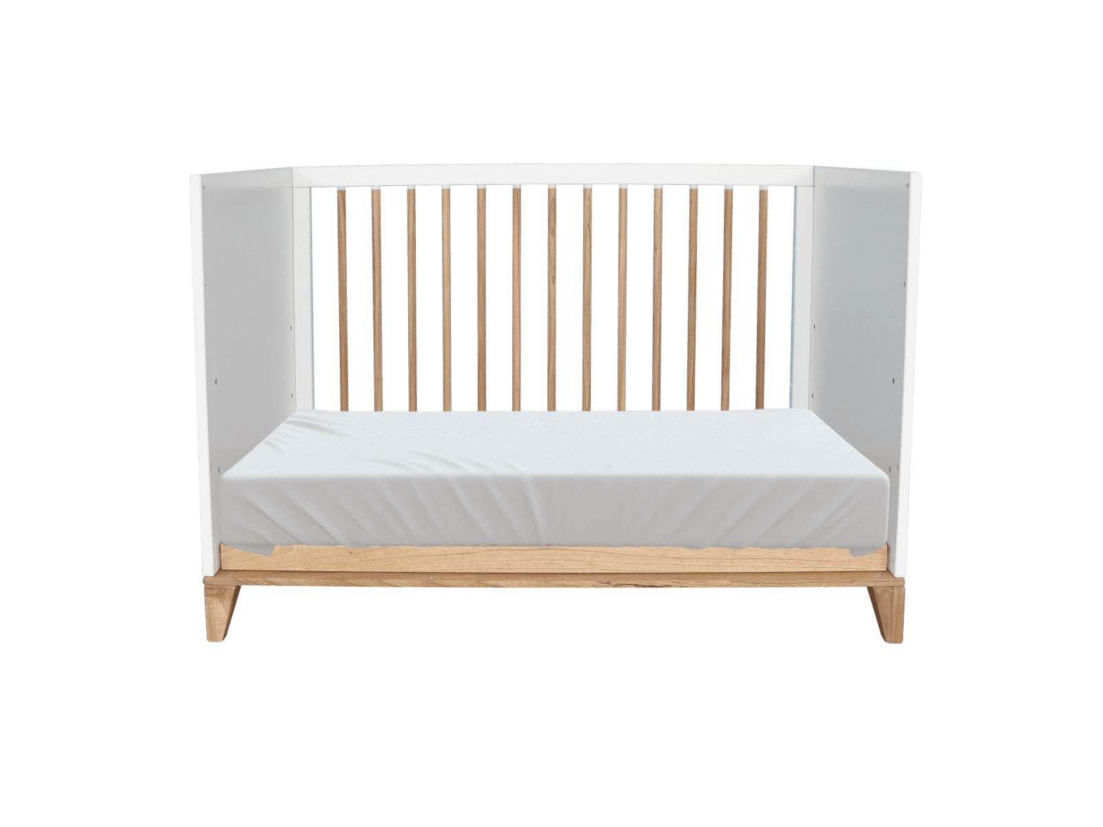 Lettino Theo Bebe Nami 60x120 cm – Bianco – Théo