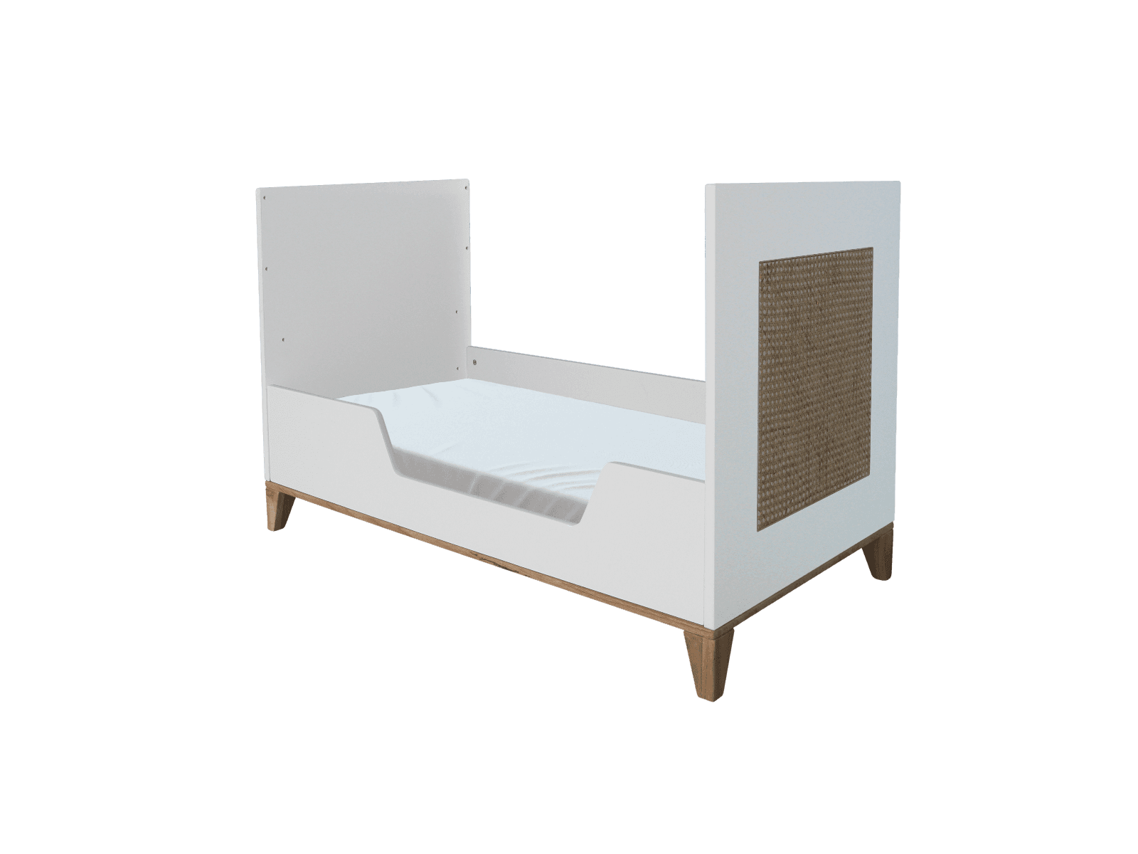 Lettino Theo Bebe Nami 60x120 cm – Bianco – Théo